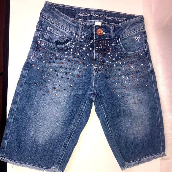 Justice Other - Justice Premium Girls Denim Jeans with Bedazzling